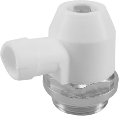 Sanifun Radiator aftappers met grote doorlaat 1/2 inch