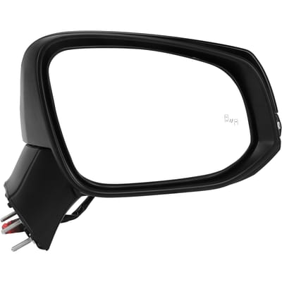 Rétroviseur latéral électrique chauffant noir brillant avec clignotant BSM pour RAV4 XA50 2019‑2022 Droit black