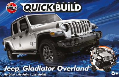 Airfix Modelbouwpakket - J6039 QUICKBUILD Jeep Gladiator JT Overland Plastic - Airfix - Modelbouw