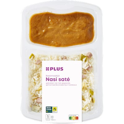Nasi met kipsaté