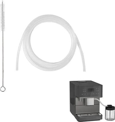 Melkslang voor Jura - Melitta - Nivona koffiemachines - 2m cappuccino slang - 200cm met Slangborstel