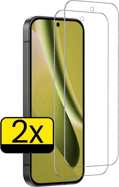 Screenprotector - Geschikt voor Google Pixel 10a - 2 Stuks - Extra Sterk - Beschermglas - Gehard Glas - Tempered Glass - Screen Protector