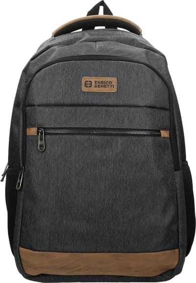 Enrico Benetti München 62121 Laptop rugzak 17" - Grijs