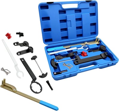 Instelgereedschapsset, stuurkettinggereedschap, voor VAG EA211 1.0, 1.2, 1.4, 1.6L FSI TSI TFSI-motoren, compatibel met VW Audi A3, Golf VII, Jetta, Skoda Octavia, Seat Leon