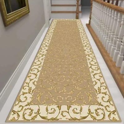 Woonkamer Hal Tapijt in Scandinavische Stijl Lange Hal Gang Lopers Keukenmat Flanel Antislip Deurmat Nationaal Slaapkamer Vloerkleed 40x60cm