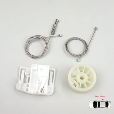 BWR271 Raammechanisme Reparatieset Achterdeur Rechts voor Renault Megane MK2 2002-2008 4/5 Deurs 82000280068
