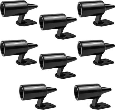 8 Stuks Ultrasone Fluitjes voor Auto's - Waarschuwing voor Wild, Dierenbotsingen en Veiligheidssystemen voor Voertuigen