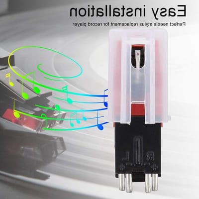 Ergonomisch Ontwerp Stereo Naald voor LP Speler - Hoogwaardige Naald Stylus voor USB Draaitafel Accessoires met Duurzame Materialen