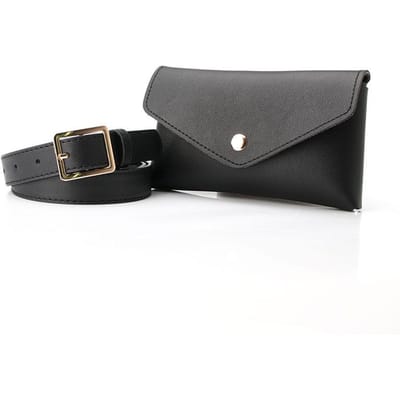 Dames zwarte heuptas Casual Tas zwart