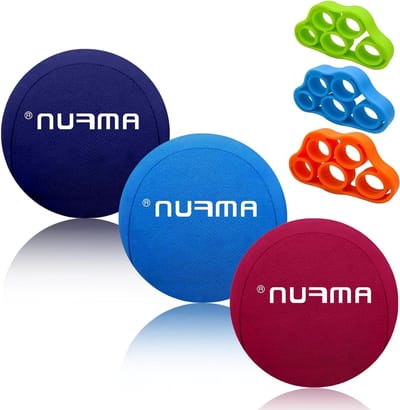 Stressballen voor Volwassenen - 3 Stuks - 6 cm - Perfect voor Ontspanning en Vingerkracht Training