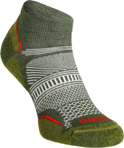 Bridgedale Heren Sneaker Wandelsokken Coolmax Ultralight T2 Groen
