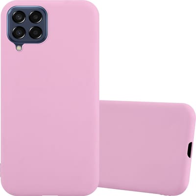Cadorabo Hoesje geschikt voor Samsung Galaxy M33 5G in CANDY ROZE - Beschermhoes gemaakt van flexibel TPU silicone Case Cover