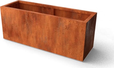 Geroba Cortenstaal Plantenbak  150x50x60cm (lxbxh)