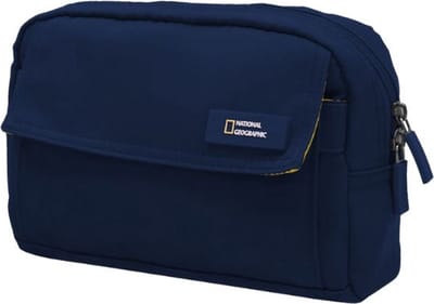 National Geographic Toilettas / Cosmetica Tas - Academy - N13904 - Marine Blauw - Marine Blauw