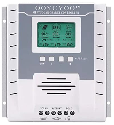 MPPT Laadregelaar 60A met Automatische Detectie voor 12V/24V PV Systemen