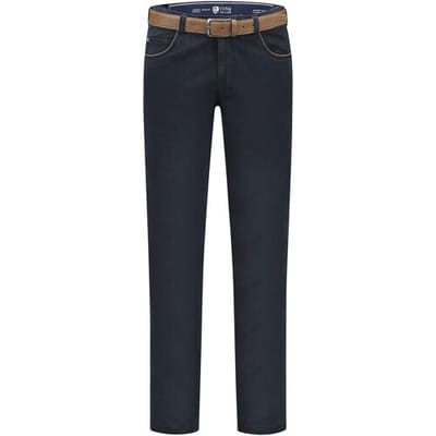 Com4 Broek Swing Front Uni Cotton Perma Perma Navy / male