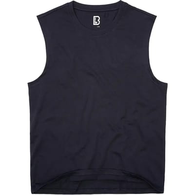 Brandit - TShirt Mouwloos shirt - M - Donkerblauw