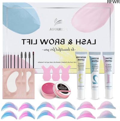 Wimperlift Kit - Wimpergolf Set - Salon Resultaten - Zachte Formule - Tot 4 Weken - Niet Van Toepassing