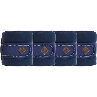 Kentucky Horsewear - Polar Fleecedeken Polos Pearls - Blauw - Maat Full