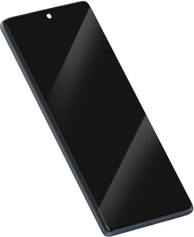 Motorola, Compleet Origineel Scherm voor Motorola Edge 50 Fusion met Glas en Chassis, Donkerblauw