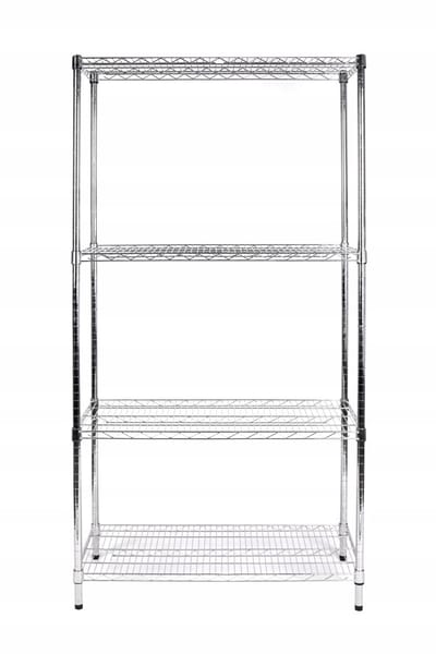 Chromen magazijnrek 4 legborden 90x45x180cm - Szron WT-900450