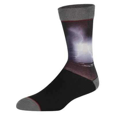 Sock My Lightning - Herensokken - Katoen - geprinte sok 39/42