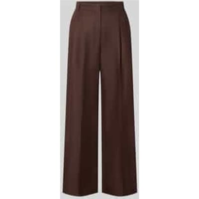 Relaxed fit stoffen broek van katoenmix