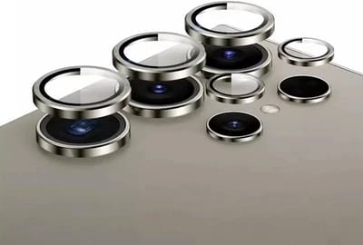 BLUEO Camera Lens Bescherming Geschikt voor Samsung Galaxy S24 - Zilver