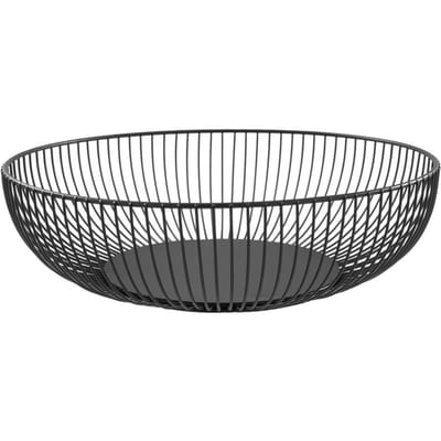 Corbeille à fruits polyvalente pour un rangement pratique des fruits. Corbeille à fruits en métal d'apparence élégante, couleur or. gray