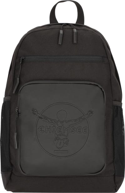 CHIEMSEE Vrije tijd rugzak Rugzak met laptopvak Backpack Black Zwart