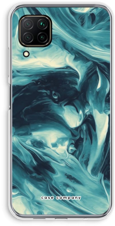 Case Company® - Hoesje geschikt voor Huawei P40 Lite hoesje - Dreaming About Whales - Soft Cover Telefoonhoesje - Bescherming aan alle Kanten en Schermrand