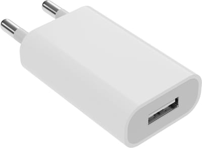 YSONIC Oplader - Universele Lader - USB A Poort Adapter - Type A Stekker - Geschikt voor Smartphones - Wit