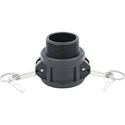 Camlock 2 inch-blik naar 2 inch BSP buitendraad