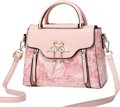Bovista Handtas Dames - Schoudertas - School - Shopper - Schooltas - Werktas - Roze 1