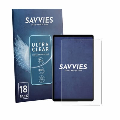 Savvies - Screenprotector voor Alldocube iPlay 80 mini Ultra - Folie Beschermfolie transparant 18 Stuks