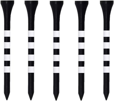 Houten Golf Tees 3,25 Inch - 100 Stuks Lange Golf Tee van Bamboo voor Precisie en Duurzaamheid