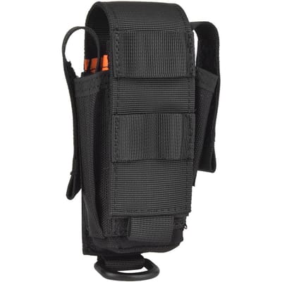 Nylon Multifunctionele Gereedschapsopbergtas Organizer met Meerdere Zakken voor Potlood Mes Zaklamp Zwart zwart