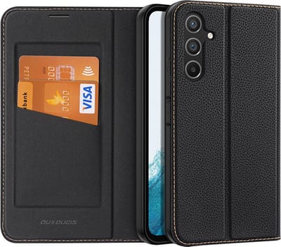 Dux Ducis - Hoes geschikt voor Samsung A54 5G - Magnetische sluiting - Book Case - Zwart
