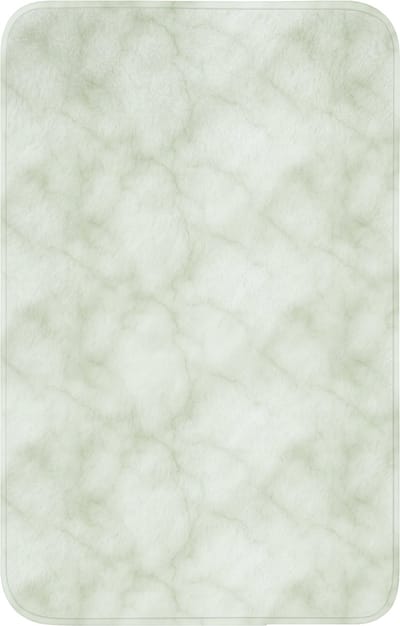 WC mat 50x80 cm - Antislip - Groen - Marmer - Aders - Toiletmat - Vloermat - Douchemat - Toilet tapijt - Toiletmatten