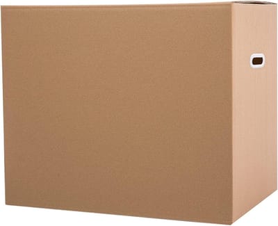 Verhuisdozen met handgrepen - Kartonnen dozen - Opslag en verzending - Dubbelwandig golfkarton - 20 x 16 x 16 inch