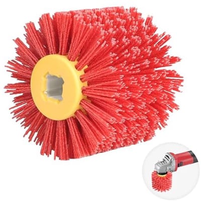 Nylon schuurborstel 80 korrel voor houtbewerking – Geschikt voor satijnmachines en draadtrekmachines