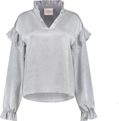 Studio Amaya Elena Dames - Jurken - Grijs - Maat L