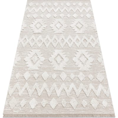 Kleden Rugsx Tapijt MOROC 22319 Ecologisch, EKO SISAL ruiten 155x220 cm