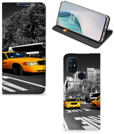 OnePlus Nord N10 5G Book Cover New York Taxi