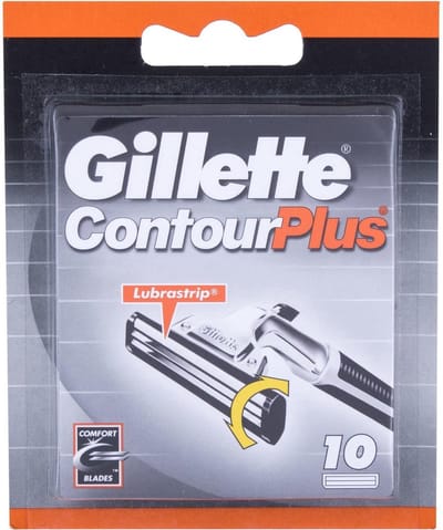 Gillette Contour Plus - 3 x 10 stuks - Wegwerpscheermesjes - Voordeelverpakking!