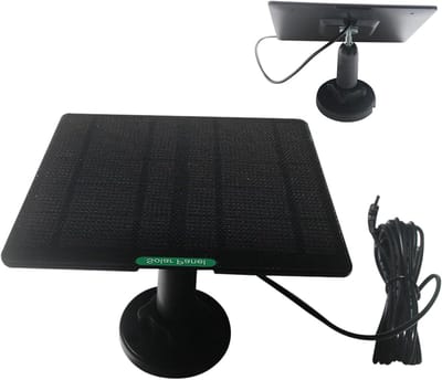 Draagbare Zonne-oplader - Batterijlader Zonne-energie - Apparaten Opladen - Automatische Energieovergang - 50W - Zwart
