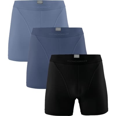 Muchachomalo Boxershort Heren – 3 Pack – 95% Pima Katoen – Ademend – Kleding – Heren Ondergoed – Onderbroeken Heren
