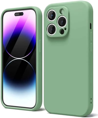 Hoesje met Camera Bescherming Geschikt voor Apple iPhone 14 Pro Max | Back Cover | Dun | Flexibel TPU | Groen