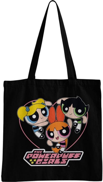 Power Puff Girls Trage-tas Powerpuff Girls Heart Tote Bag WB-4-PPG003-DTF846