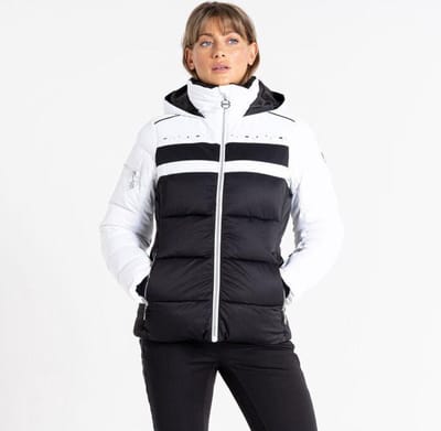 Dare2b Crystallize Ski Jas Wit 44 Vrouw